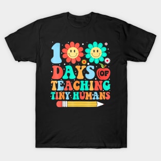 100Th Day Of School Teacher Kids 100 Days Of Teaching T-Shirt